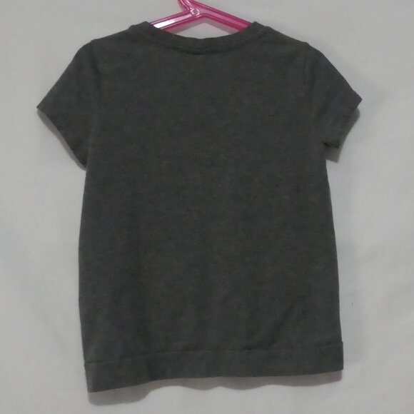 PUMA | size 7 kids | Grey Puma Short Sleeve Tee / T-Shirt - Picture 3 of 14